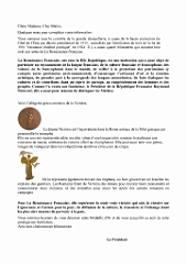 RECOMPENSE PAR LA RENAISSANCE FRANCAISE  (3)